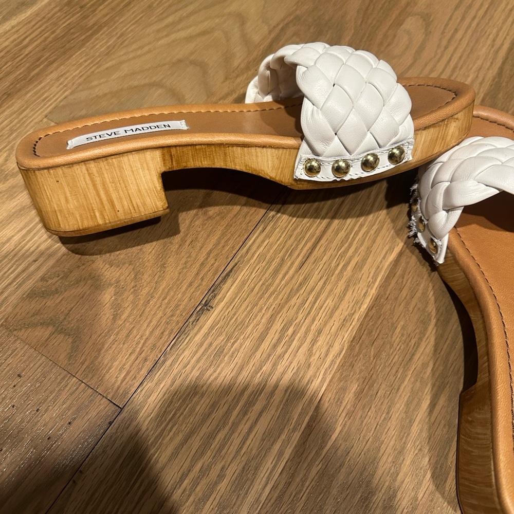 Steve Madden Women's Bennet Braided Sandals - Picture 2 of 4